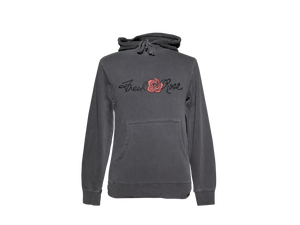 Large Print Signature Rose Logo Hoodie