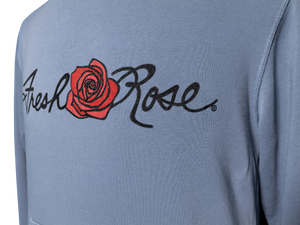Large Print Signature Rose Logo Hoodie