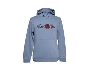 Large Print Signature Rose Logo Hoodie