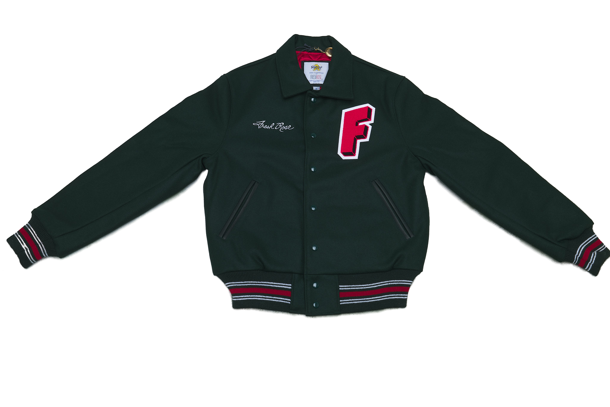 Signature Rose Logo Letterman