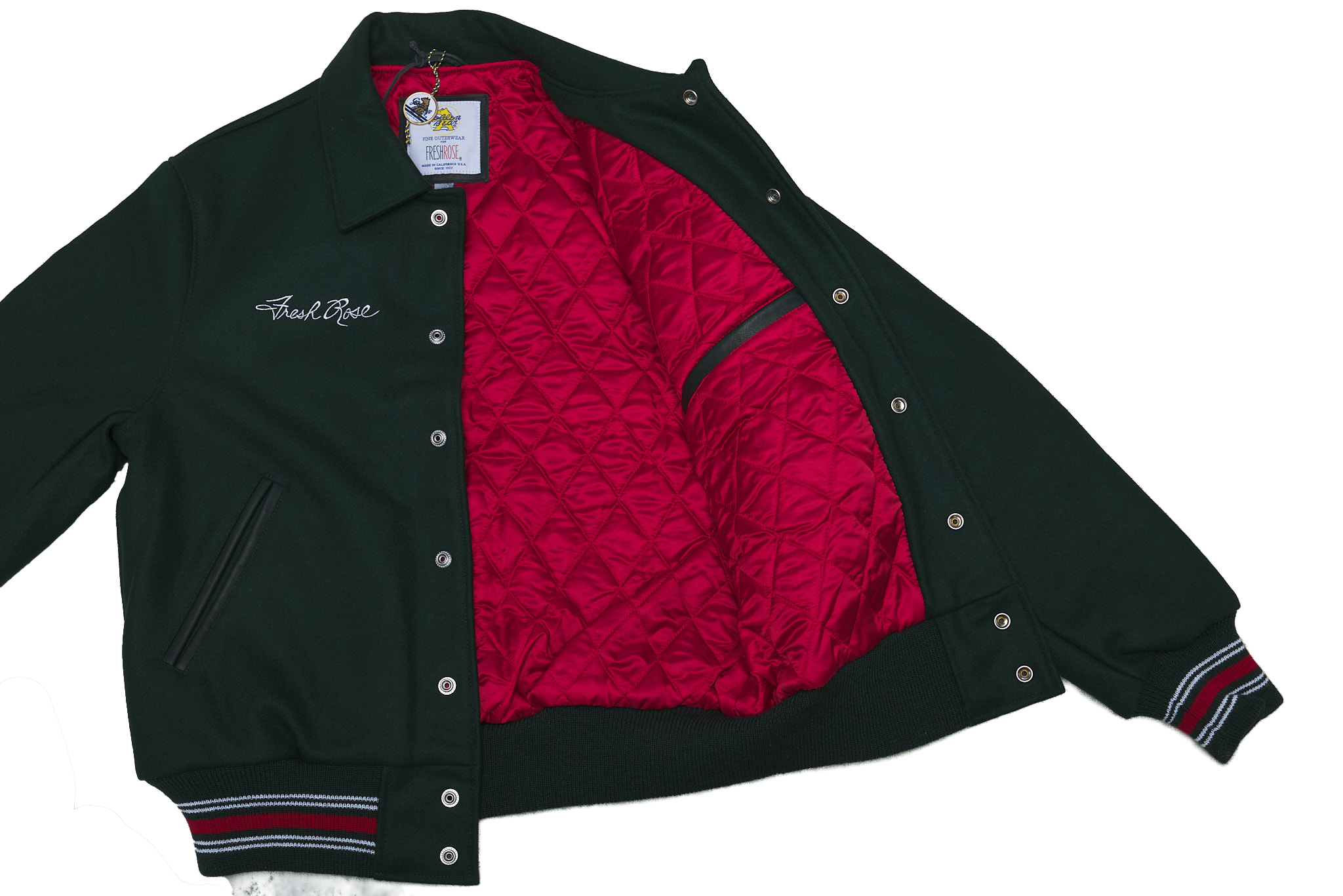 Signature Rose Logo Letterman